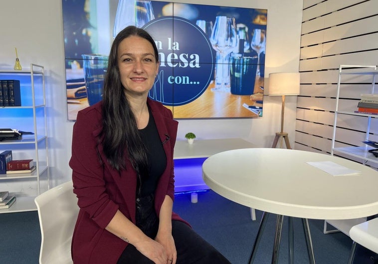 Soraya Conde, en las instalaciones de El Diario Montañés.