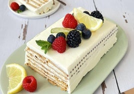 Una tarta deliciosa para la que no necesitamos horno, solo refrigeración.