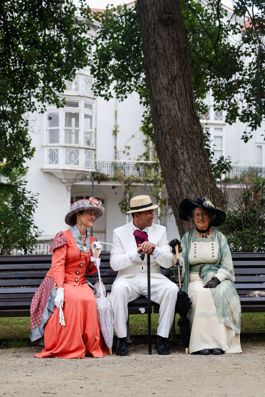Cati Antolín, Ángel Coterillo y María José Mínguez. 