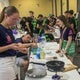 El Mercado de Sarón acogió el concurso de tortillas.