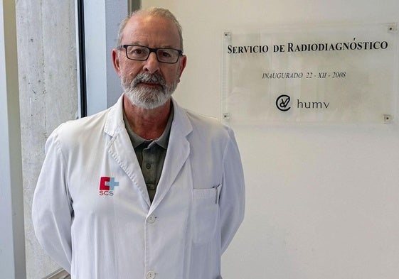 El doctor Gerardo López Rasines fue jefe de servicio de Radiodiagnóstico entre los años 2008 y 2020, cuando decidió «dejar paso a otros».