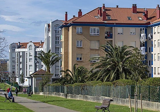 Zona de El Alisal, en Santander.