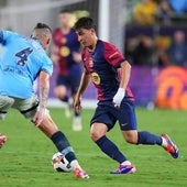 Pablo Torre, con la camiseta del Barça.