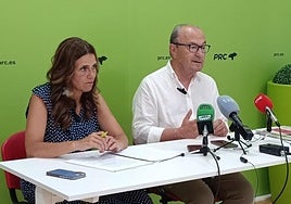 Paula Fernández y Javier Marcano.