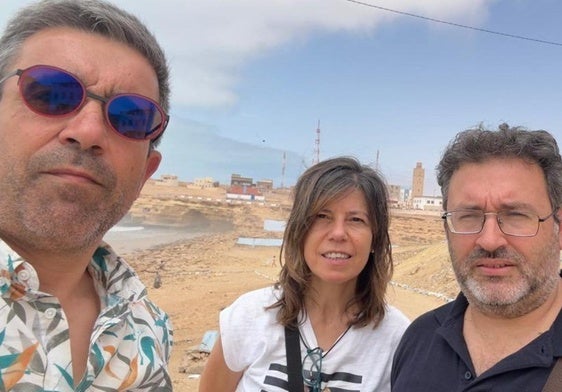 Raúl Conde, Leonor Suárez y Óscar Allende.