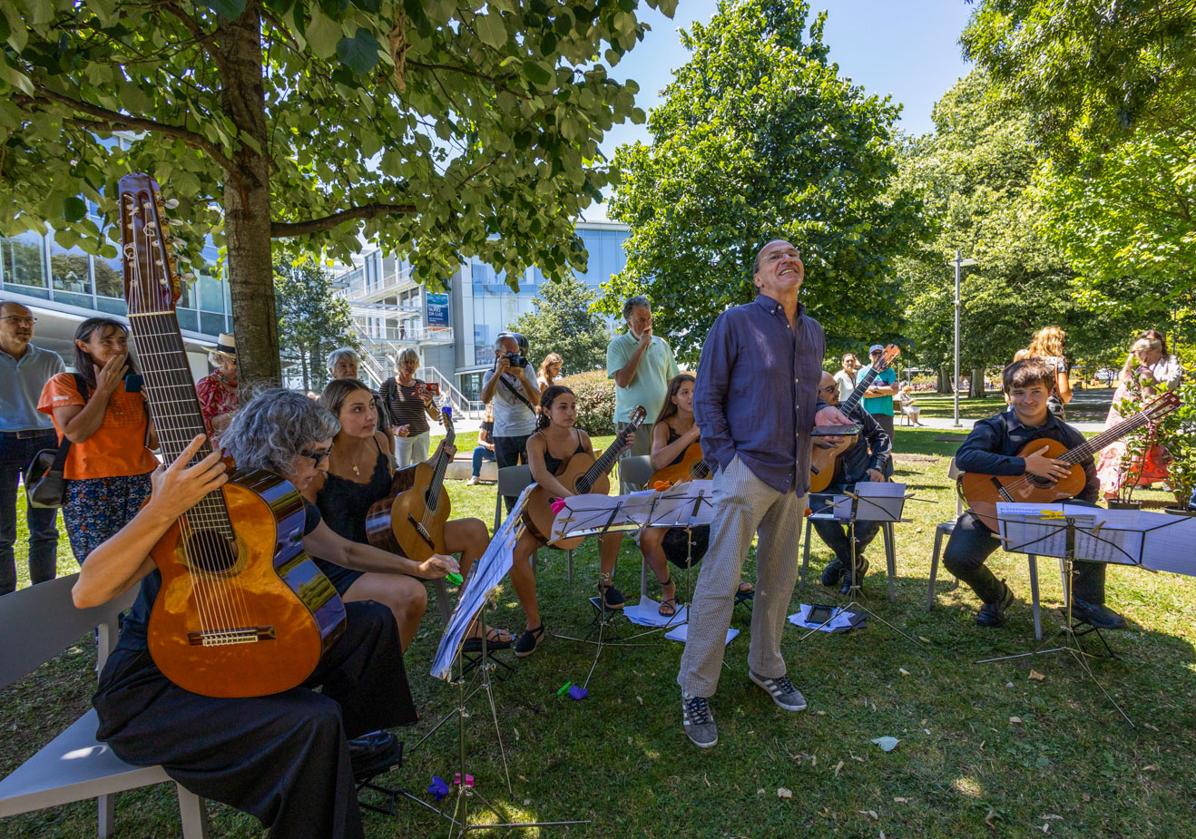 Un concierto para plantas