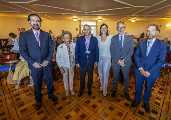 Raúl Medina, Elena García Botín, Íñigo Losada, Gema Igual, César Díaz y Javier Rodríguez.