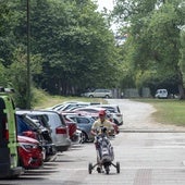 Terreno en el que se proyecta construir el área para autocaravanas frente al campo de golf de Mataleñas.