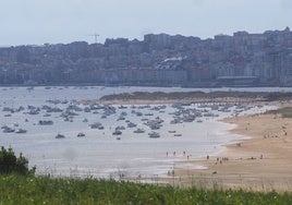 Embarcaciones de recreo en el puntal.