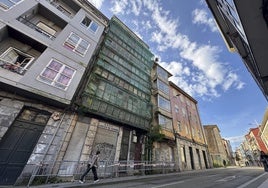El derribo afectará a los edificios de los números 9 y 13 de la calle Alta, en Santander.