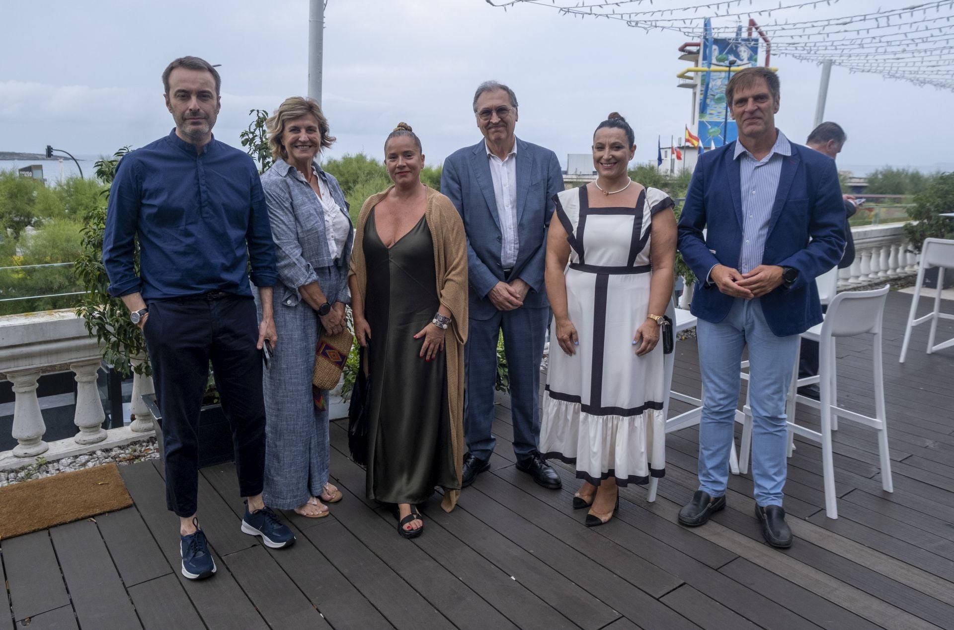 Jesús Mazón, Ana González, Carmen Armengou, Juan Miguel Martínez, Marta Redondo y Enrique Conde.