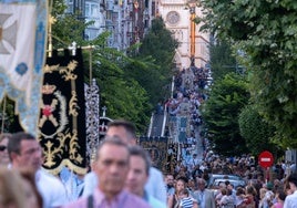 La procesión de Los Carmelitas, en Santander