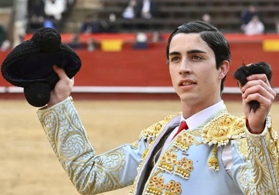 Iker Fernández, 'El Mene', novillero revelación de la temporada pasada.