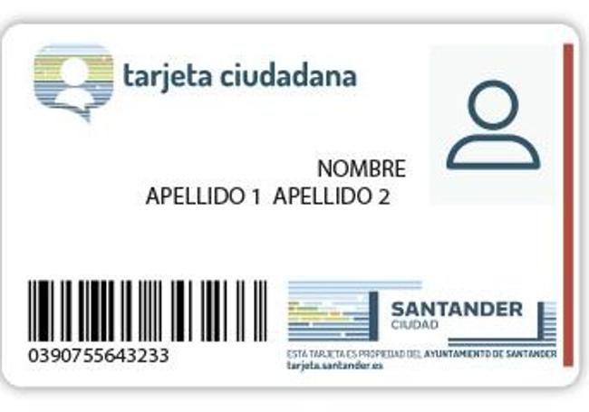 Así será la tarjeta del ciudadano, según el Ayuntamiento.