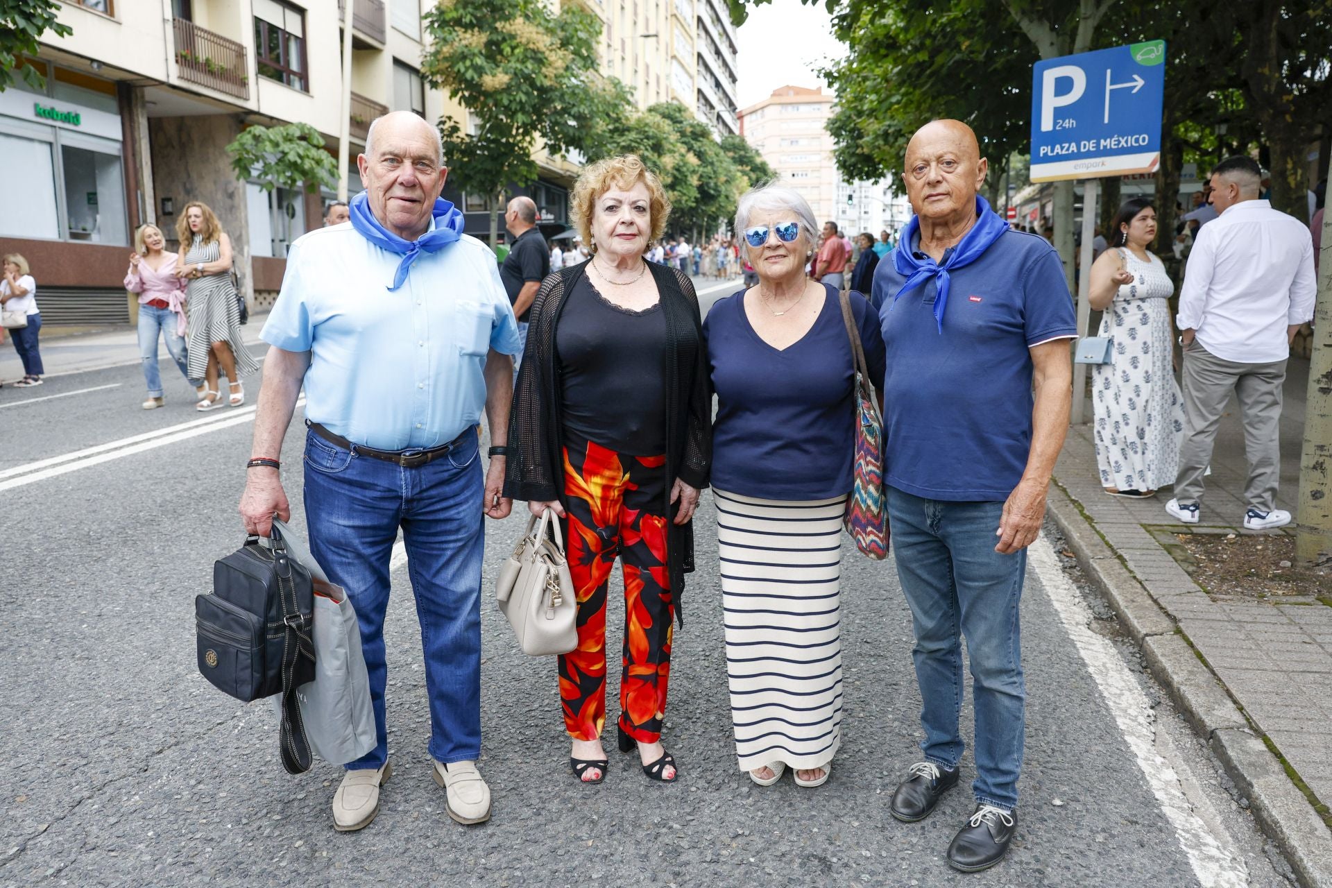 Miguel Ramos, Inés Pérez, María Nieves Martínez y Manuel Oria.