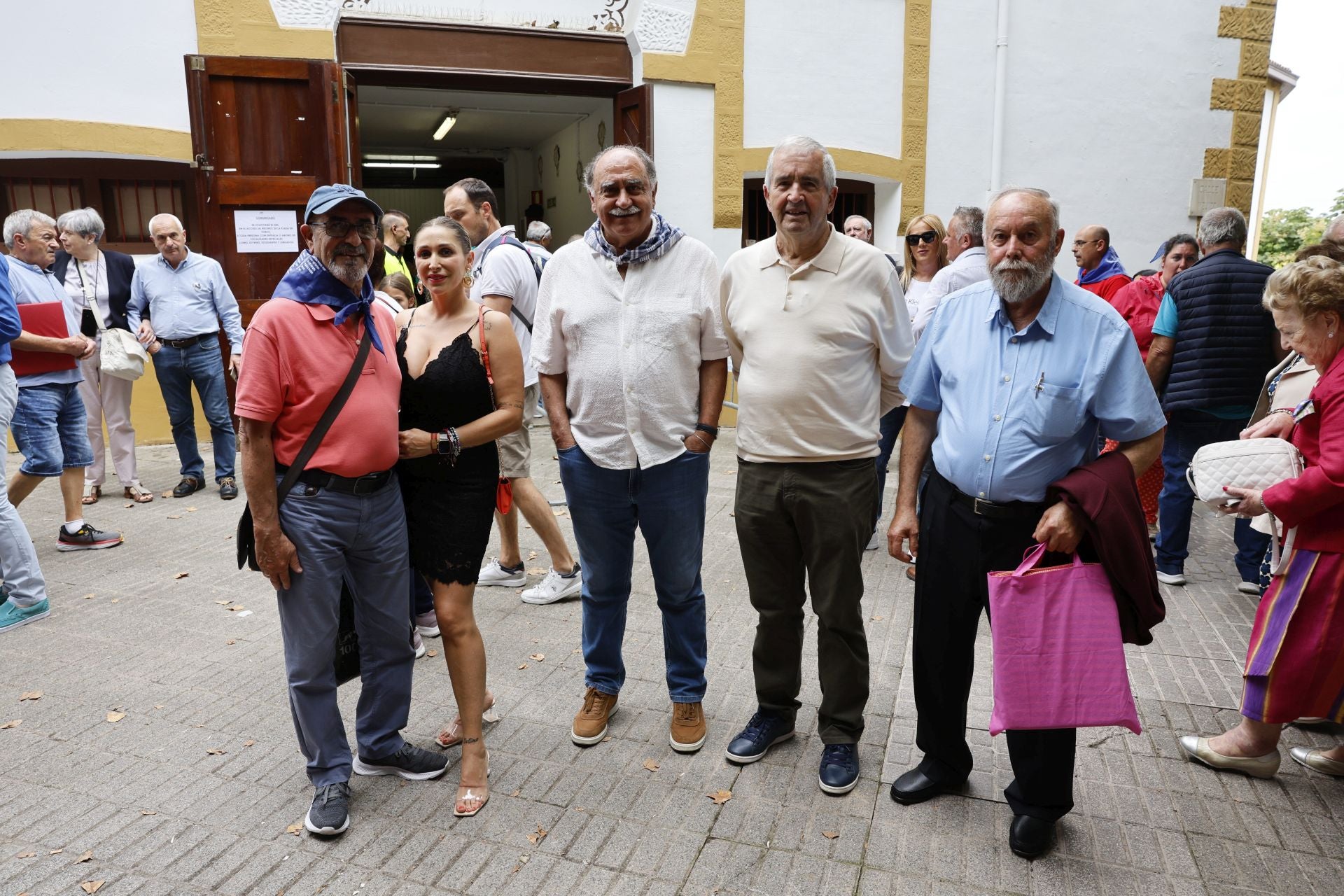 Juanjo Muriente, María Muriente, Javi Suárez, Carlos Urquijo e Higinio Fernández.