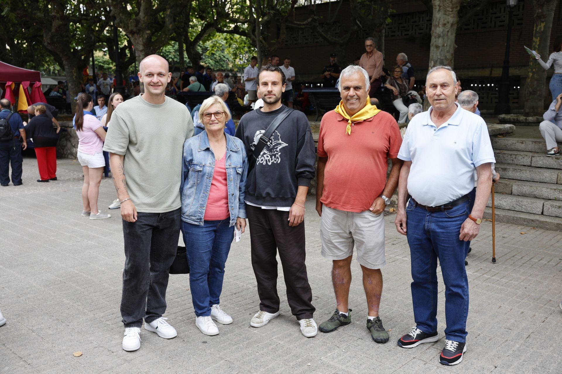 Raisa Melnic, Grigore Melnic, Ruslan Turan, Fernando Ortiz y Francisco Marín.
