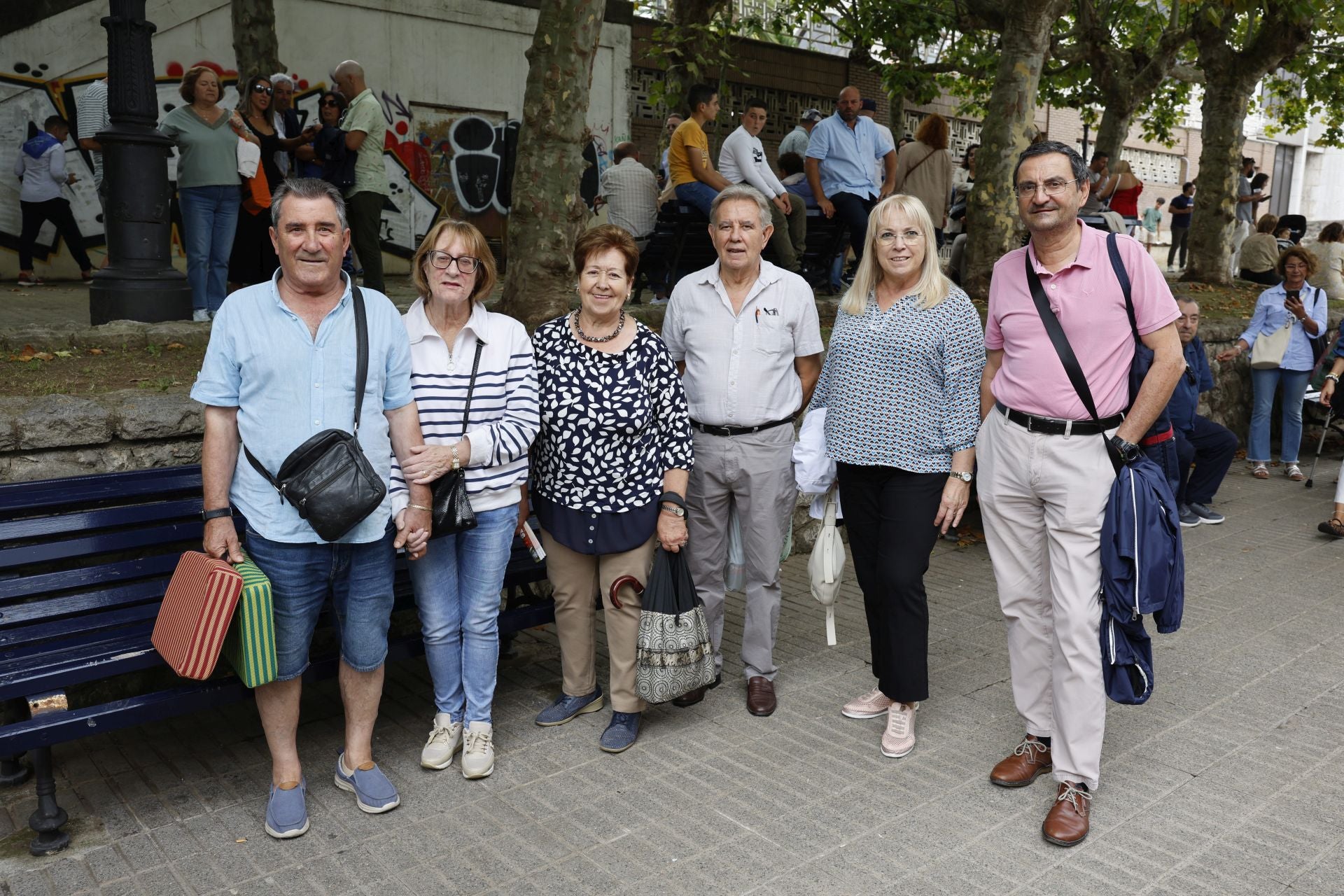 Barba Torrecilla, Luisa Arroyo, Isabel Jiménez, José Luis Murillo, Mari Bezanilla y José San Millán.