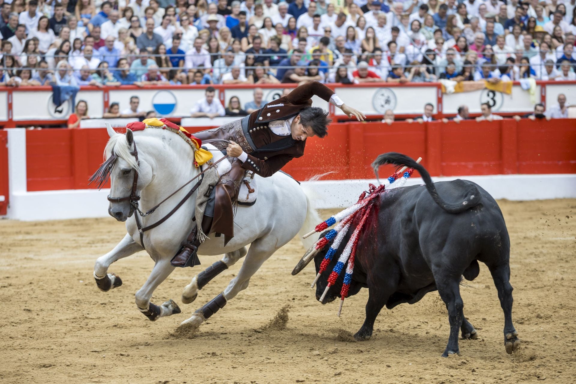 Banderilla al violín de Diego Ventura.