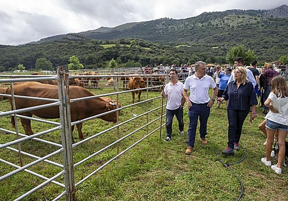 La consejera en la feria, el sábado
