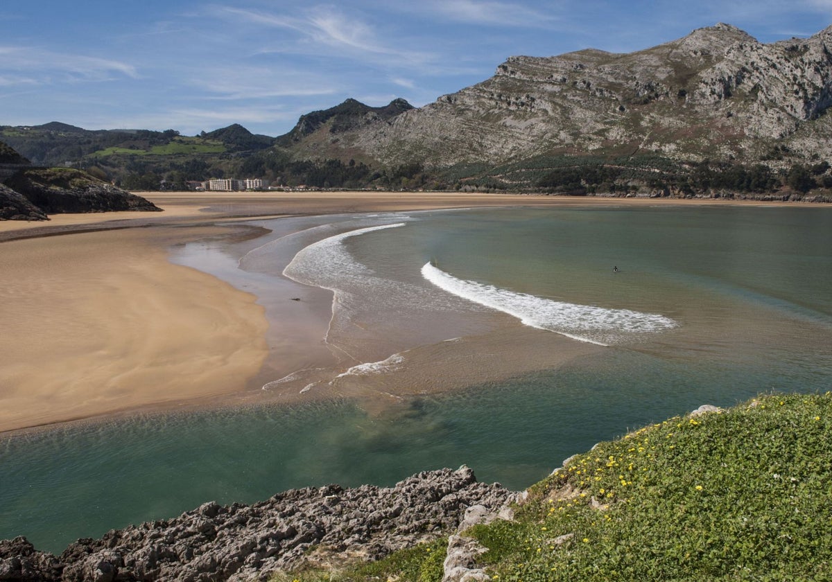 Playa de Oriñón en Castro Urdiales.