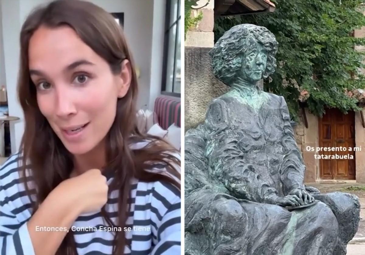 María Pombo recuerda que es tataranieta de la escritora santanderina Concha Espina