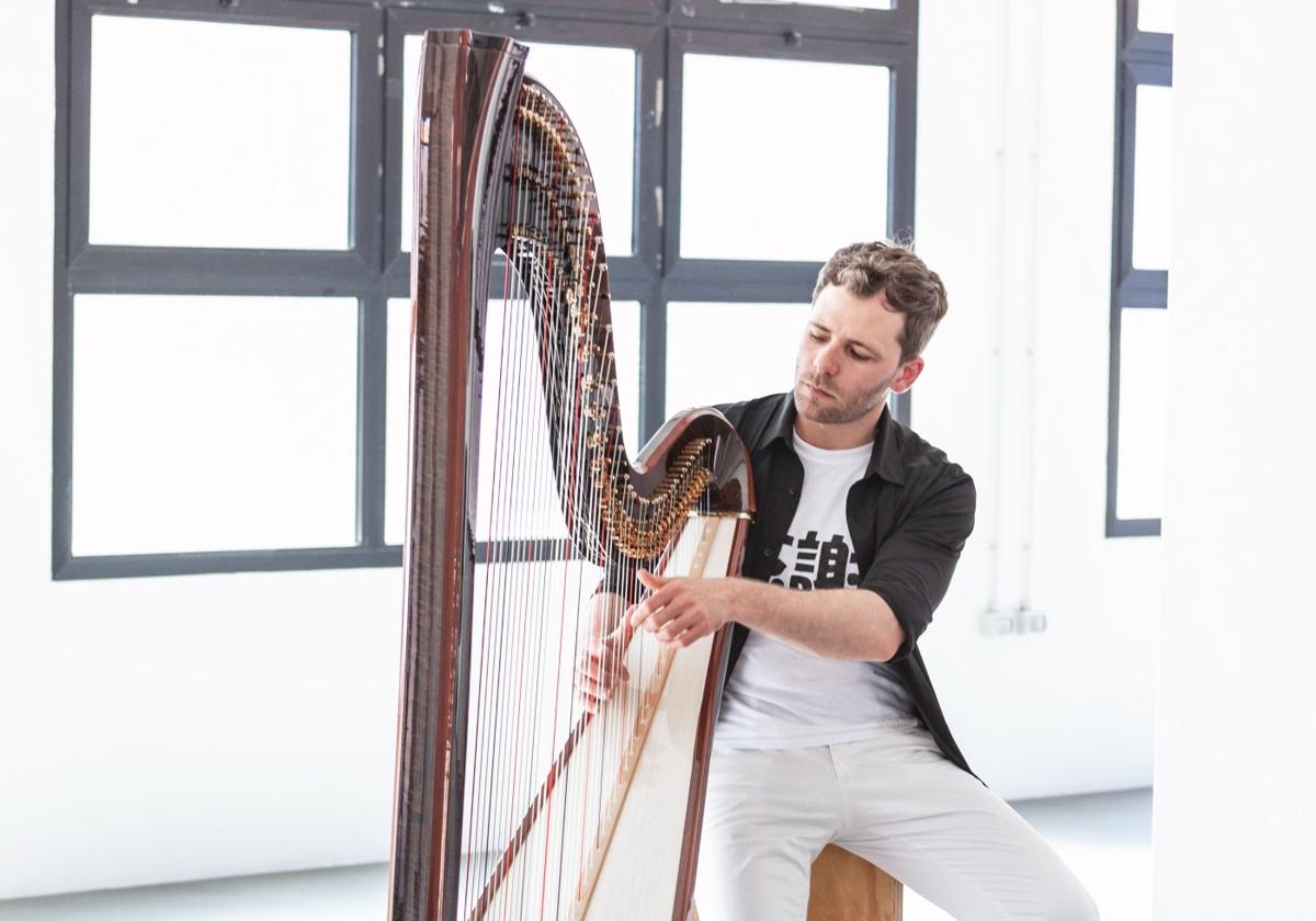 Alexander Boldachev, arpista, compositor y director de orquesta, actuará en el Castillo de Argüeso.