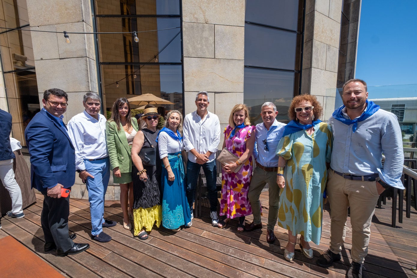 Víctor Arjona, Severiano Cuesta, Rebeca Gómez, María José Pereda, Lucy Patricia Velasco, Pablo Zuloaga, Yolanda García, Rafael de la Gándara, María Teresa Noceda y Jorge Gutiérrez.