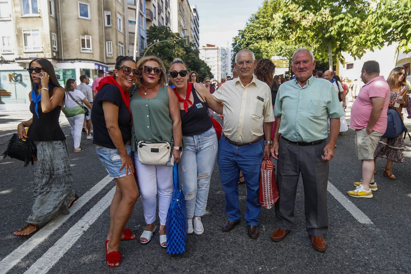 Vanesa de Cos, Luisa María Sainz, Raquel Ignacio, Carlos del Rivero y Julián García.
