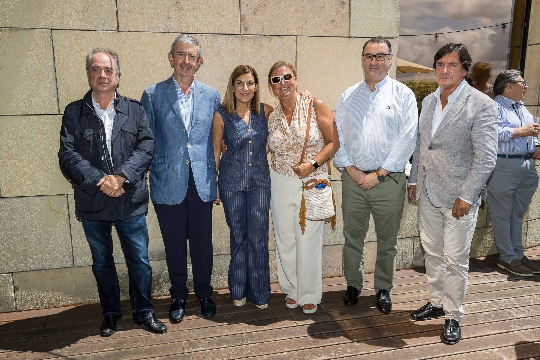 Víctor Gil, Luis Revenga, María José Sáenz de Buruaga, Ana Madrazo, Alberto Quijano y Julio Cabrero.