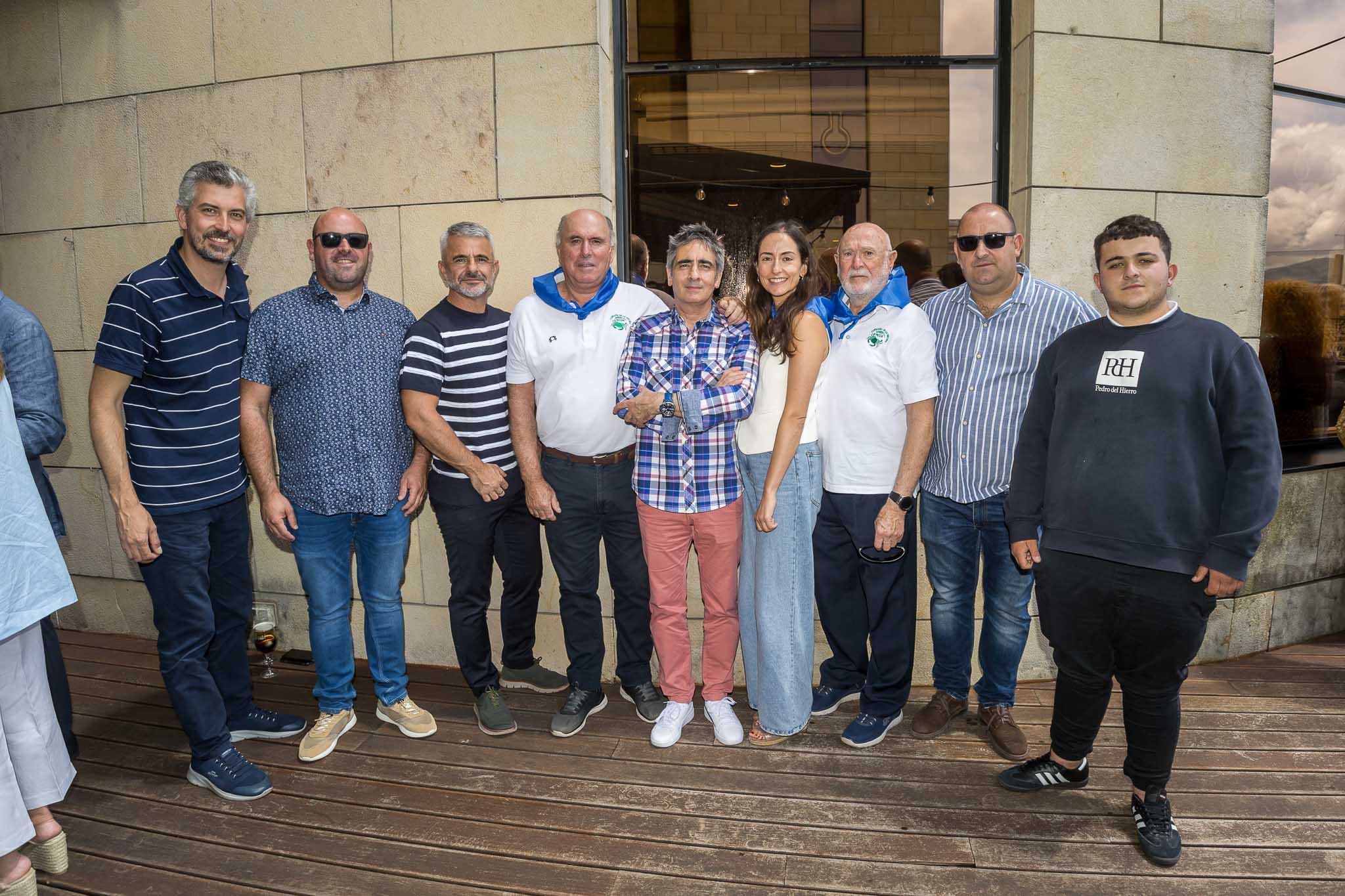 Ricardo Milohnoja, Álvaro Riancho, Ricardo Álvaro, Miguel Fernández, Miguel Montero, María Murueta, Gabriel Ángel López, Borja Riancho y Luis Riancho.