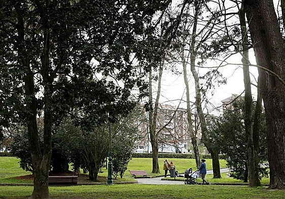 Parque Manuel Barquín de Torrelavega.