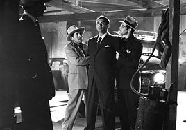 Fotograma de 'La noche avanza' de Roberto Gavaldón, filme de 1952.