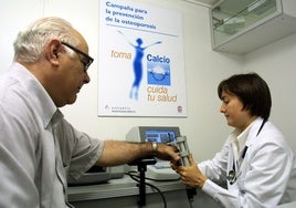 Campaña para la prevención de la osteoporosis.