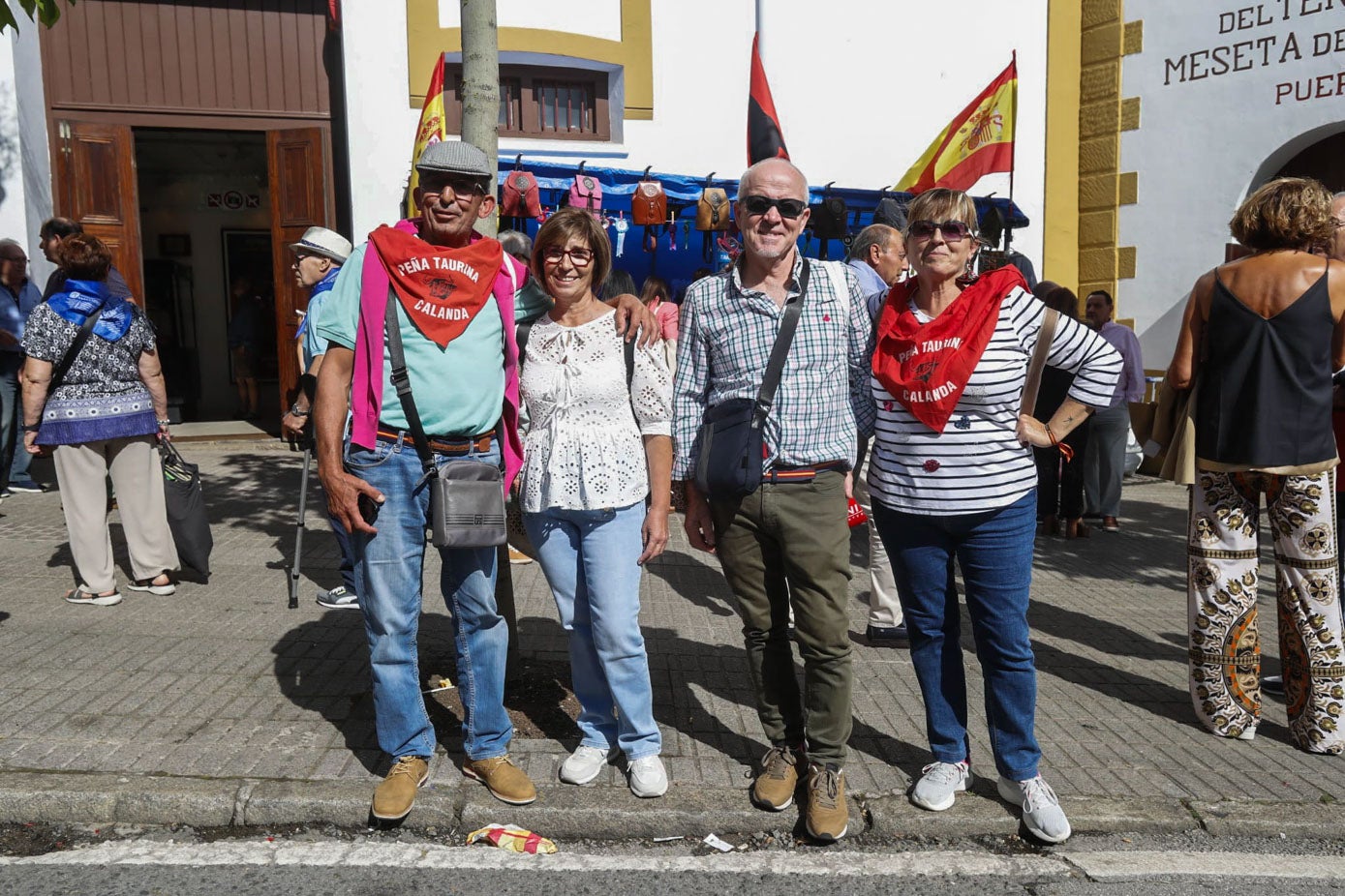 Mariano Leal, Maricruz Fraga, Isidoro Rueda y Pilar Villoro.