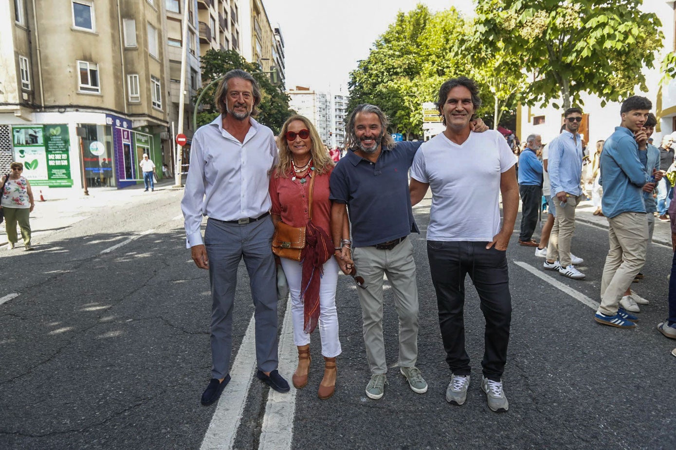 Jesús Lastra, Ester Lostal, Carlos Quintana y David Sánchez.
