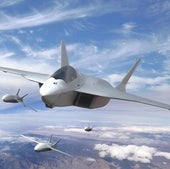 Recreaciones de los futuros aviones y drones no tripulados que aspira a gestionar Europa dentro del 'Plan FCAS'.