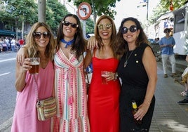 Olga Álvarez, Ruth Ortega, Ruth Hoyos y Noelia González