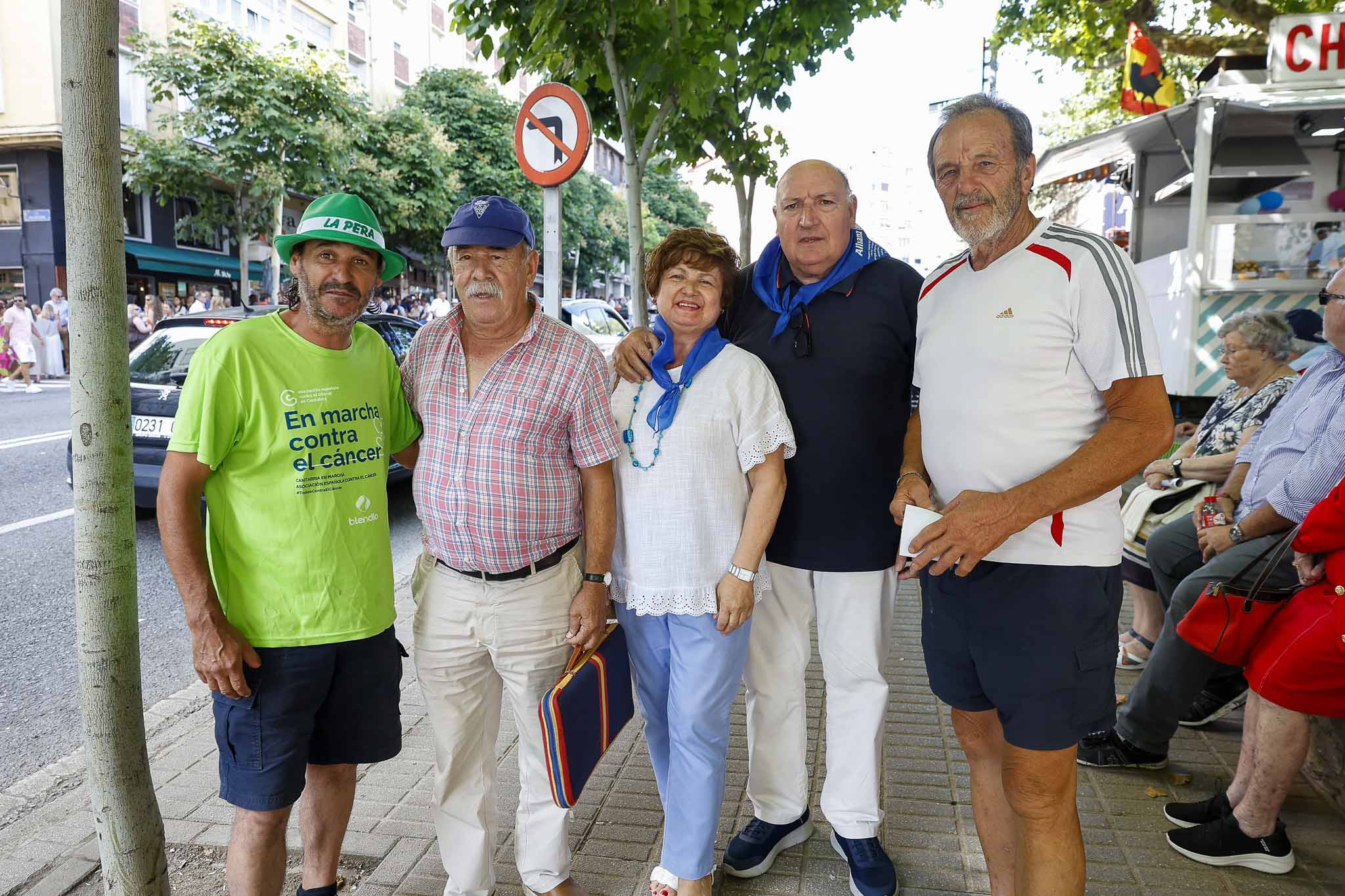 Juan Carlos Cuesta, Paco Santiago Haya, Mabel Ruiz, Javier Cebrecos y Paco Montaña