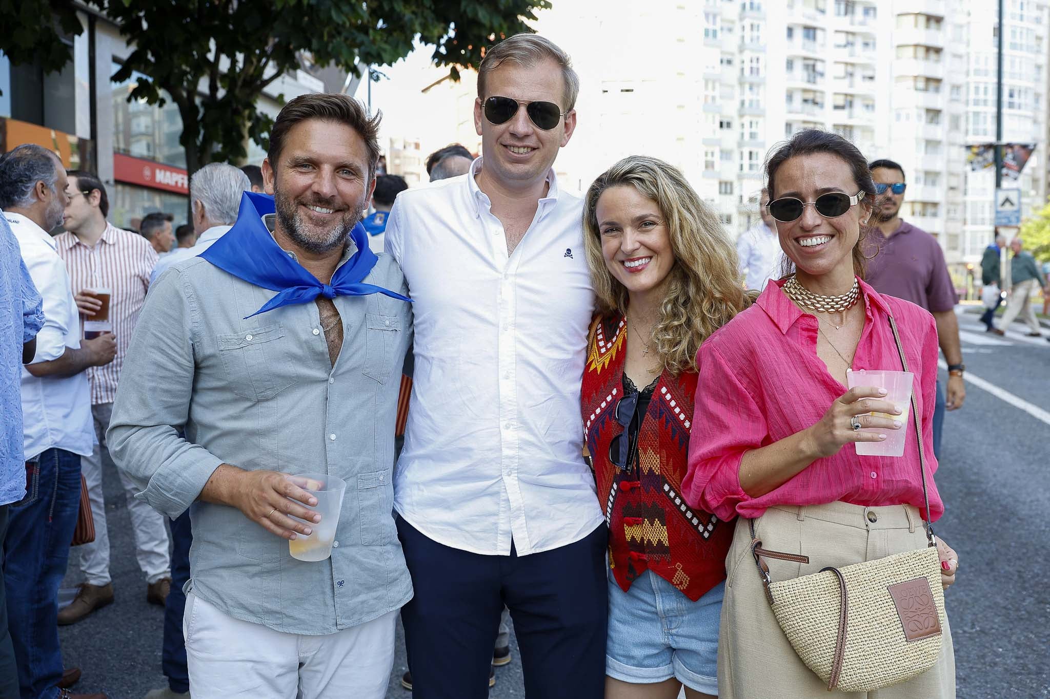 Pablo Marcos, Álvaro del Real, Elena Mora y Patricia Gutiérrez.