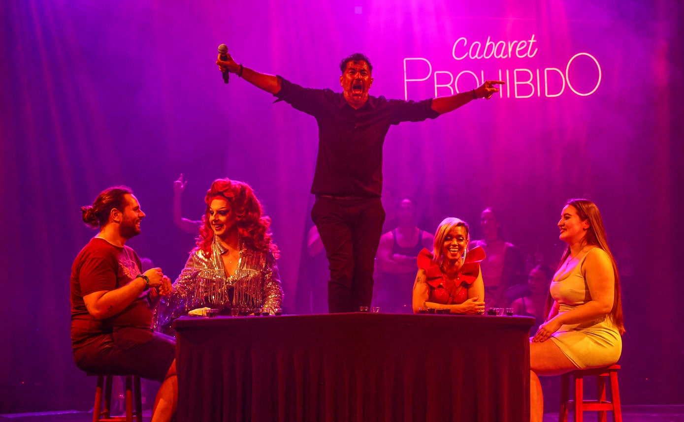 Raúl Massana es el 'dueño' del cabaret.