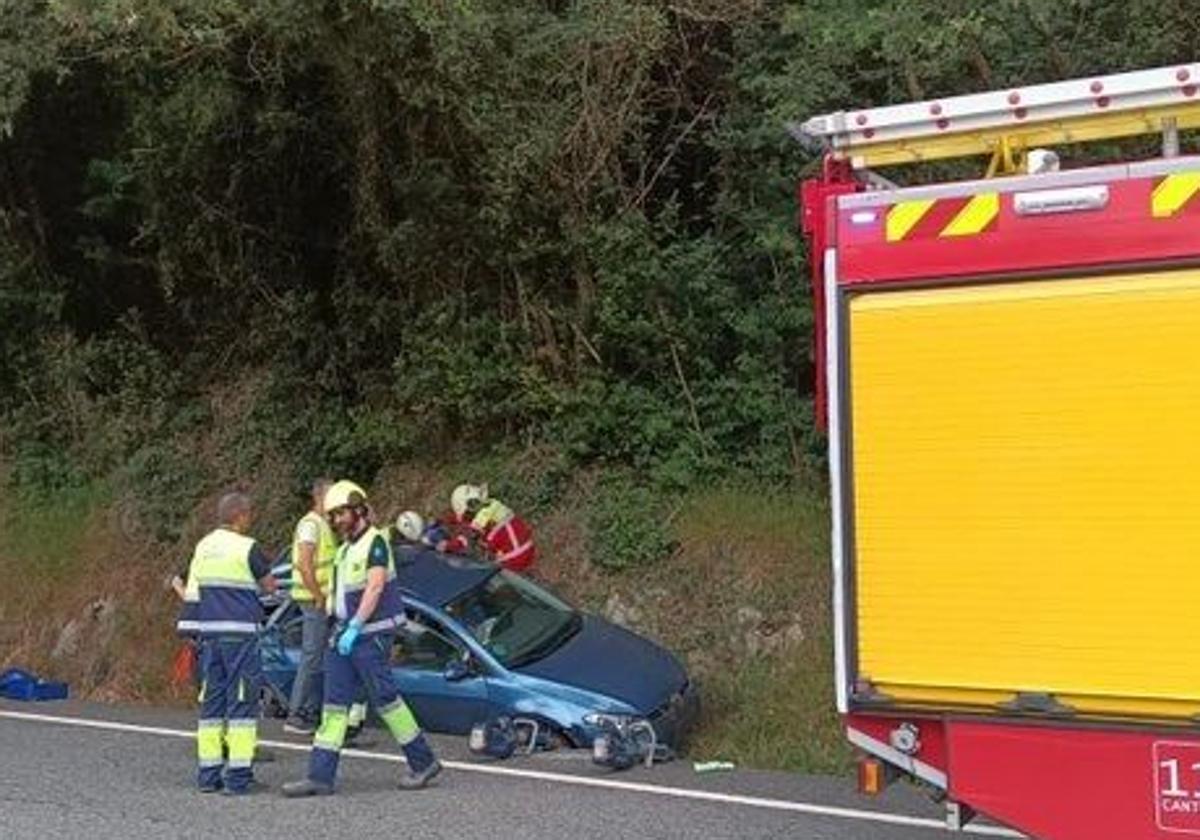 Estado en que quedó el vehículo.