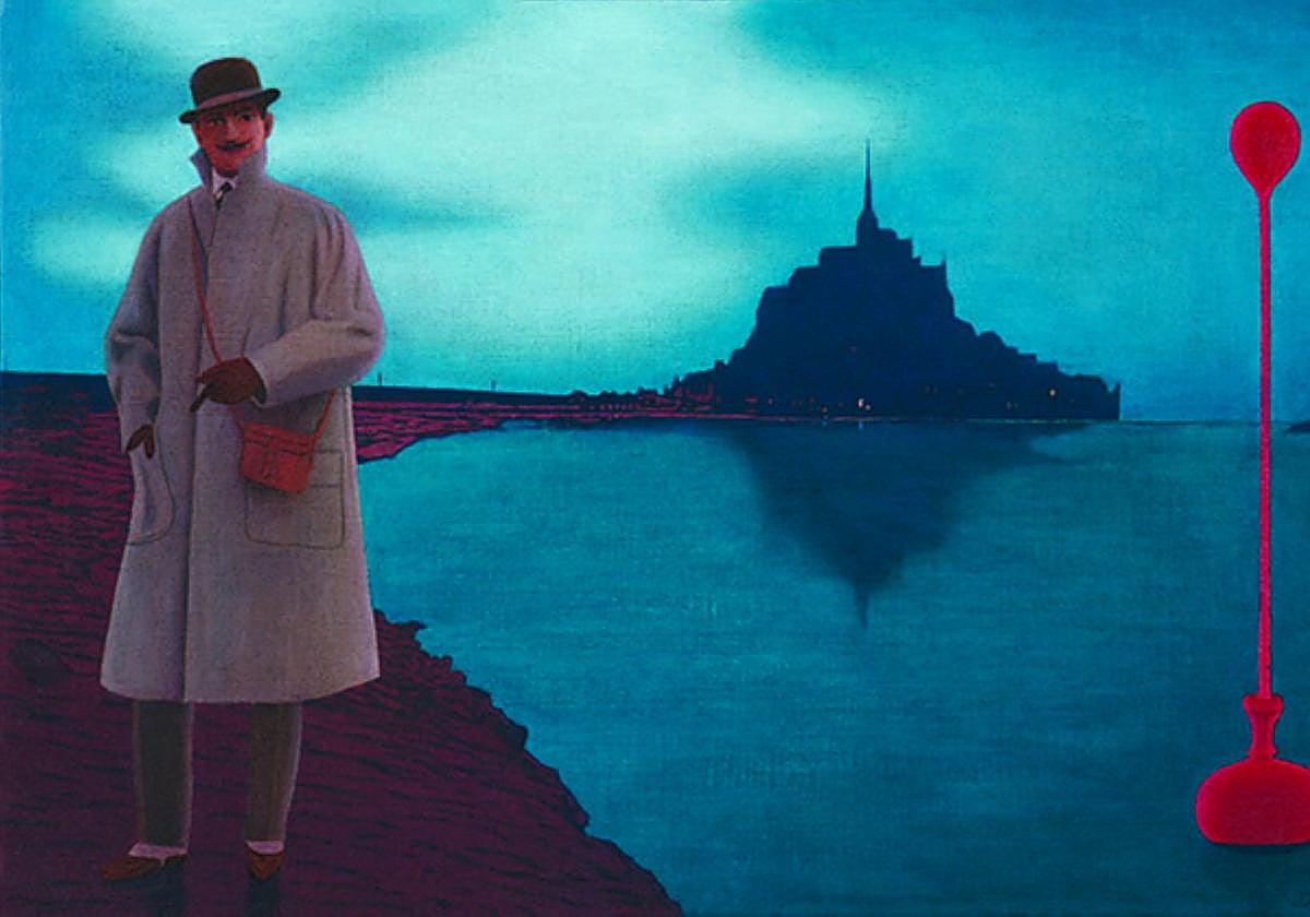 'Enigma de Saint-Michel'. 2023. Óleo sobre lino.