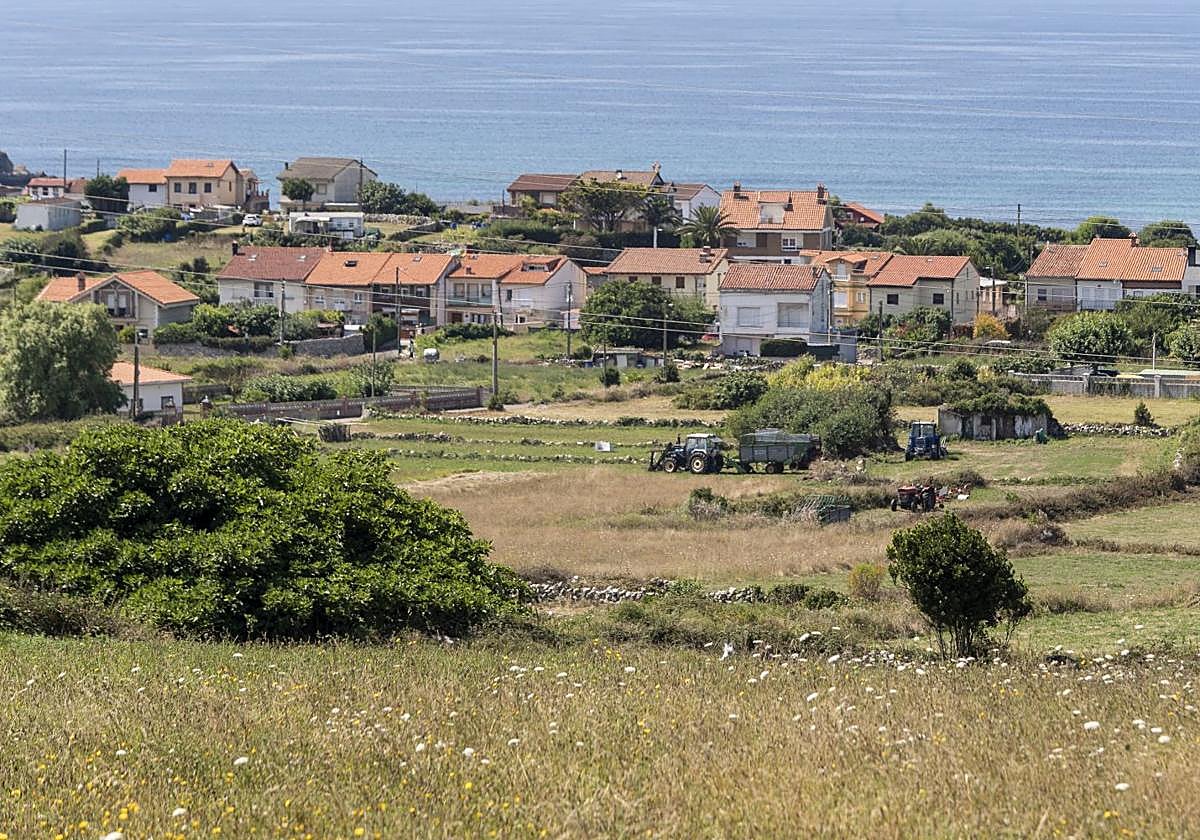 Zona de Corbanera, en Monte, donde se produjo un intento de okupación fustrado.