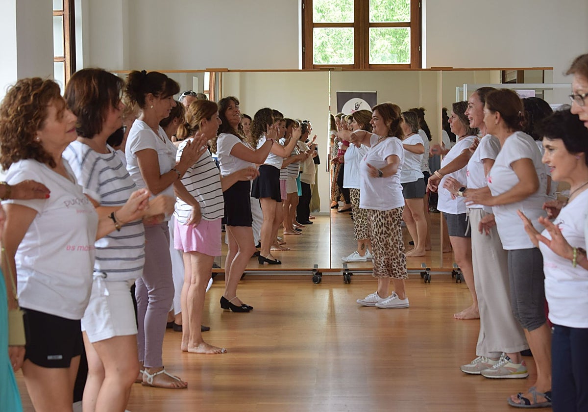 Un momento de una de las clases del programa.