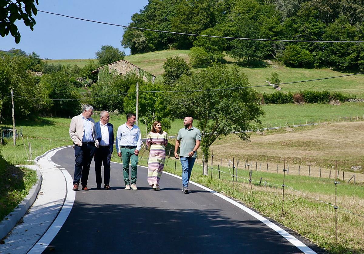La presidenta, hoy, en Lamasón