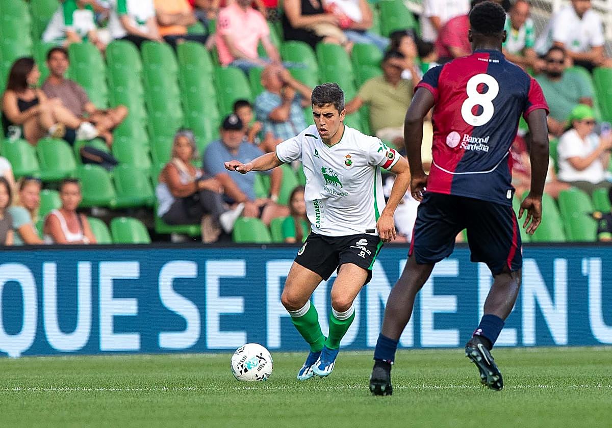 Iñigo Sainz Maza ha vuelto hoy a terreno de juego.