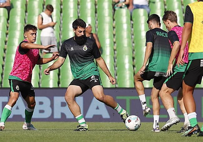 Villalibre, el sábado en los Campos de Sport.