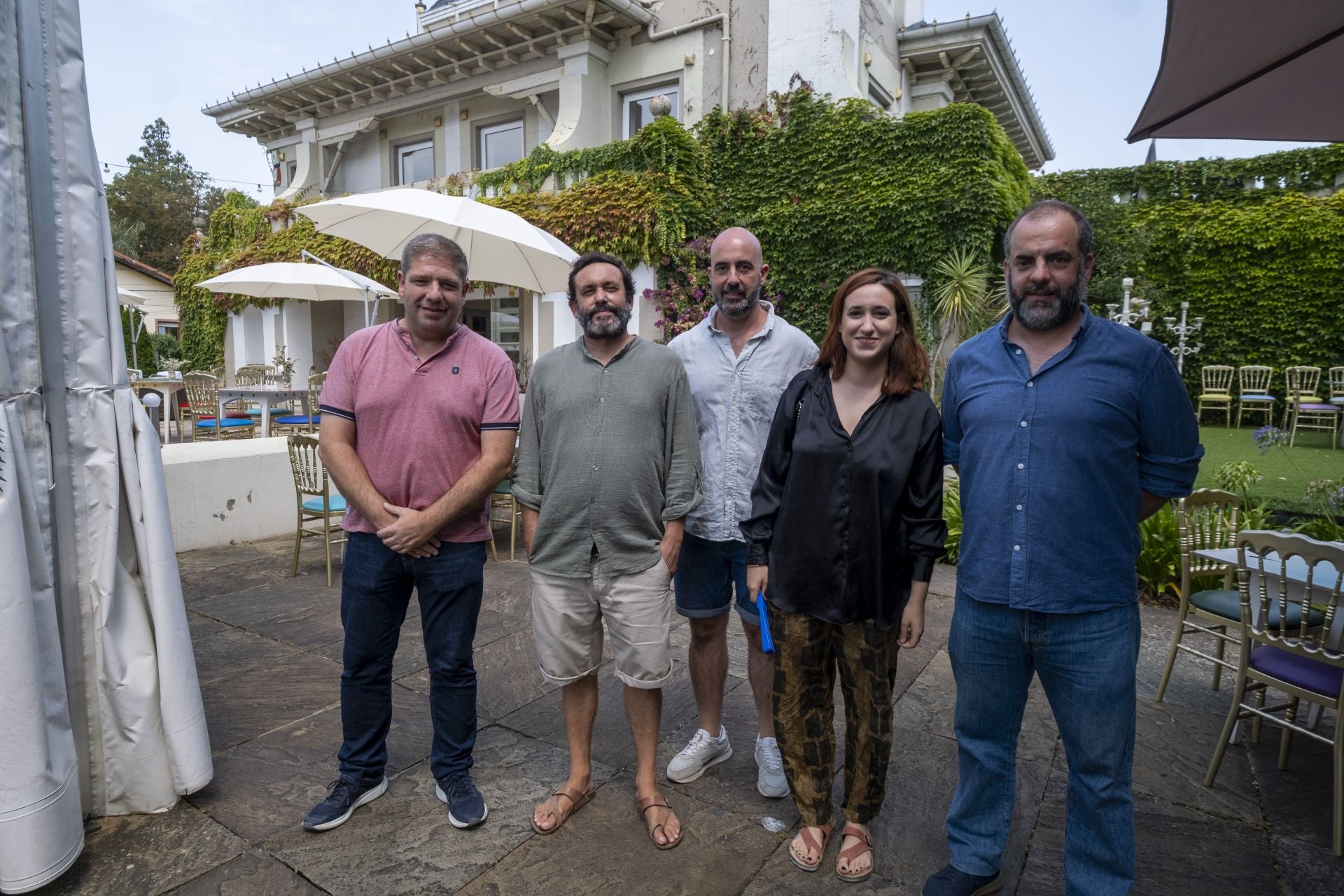 Mario Ordorica, David Ceballos, Carlos Gómez, Cristina Bellido y José Otto Oyarbide.