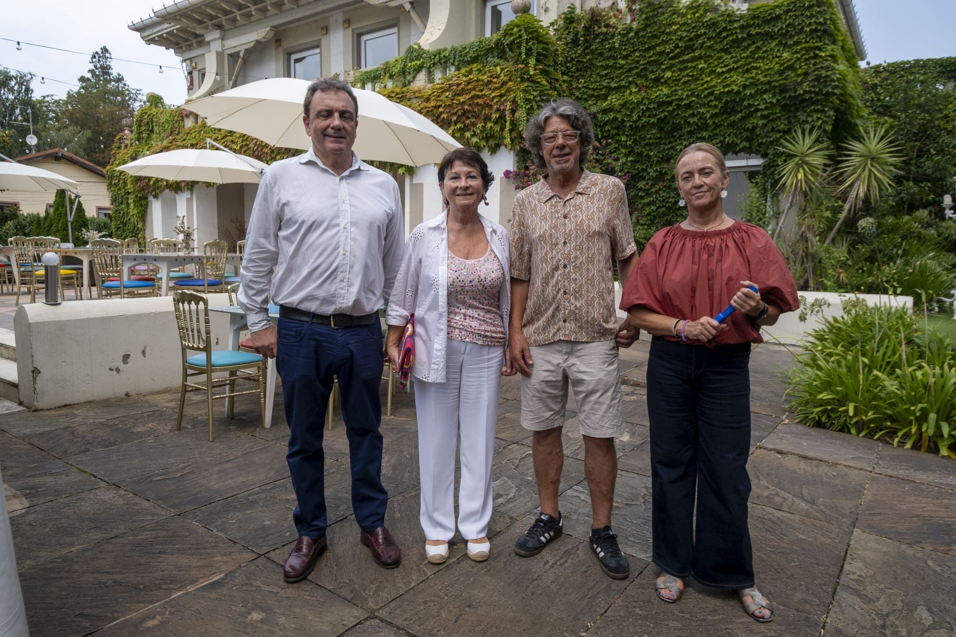 Félix de las Cuevas, Rosa Inés García, José Juanco y María Luisa Peón.